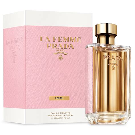 cat costa parfumul la femme prada|prada la femme la eau.